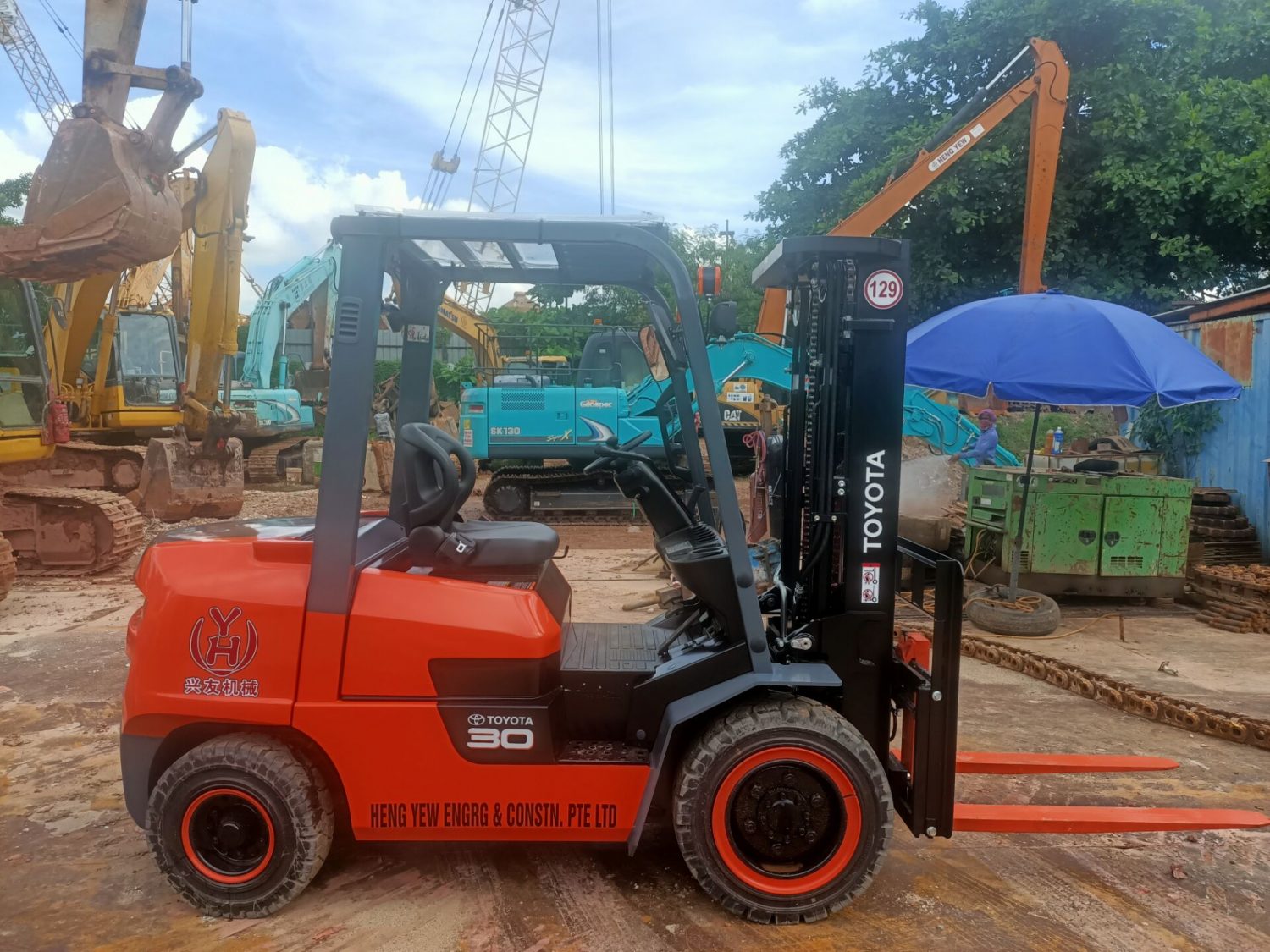 HY129 (TOYOTA FDZN30 3TON)